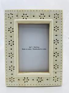 Cadre photo moderne pliable en os, fait main, magnifique, durable, décoratif, logo personnalisé, couleur/taille personnalisée pour mur, vente chaude - Product Image 2