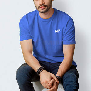 เสื้อยืดแขนสั้นผู้ชายดีไซน์ใหม่สำหรับฤดูร้อน ดีไซน์ล่าสุด สีสันปรับแต่งได้ - Product Image 4