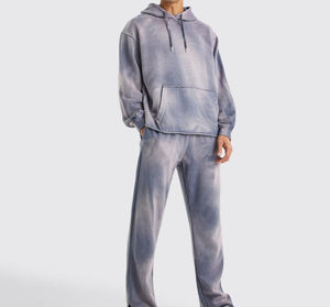 Chándal Informal para Hombre de Primera Calidad, Lavado Ácido, Ligero, Totalmente Personalizado, Antiarrugas, 100% Algodón, Ecológico, Reversible - Product Image 2