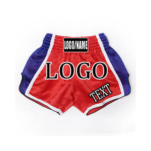 Pantalones cortos MMA con impresión por sublimación personalizada, secado rápido, duraderos, Muay Thai, Boxeo corto, logotipo frontal, ropa de artes marciales de Judo de Pakistán - Product Image 1