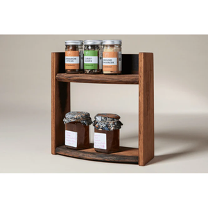 Customized Color Wooden <b>Spice</b> Rack Home Kitchen Storage organizer Multiple Wood Choice Rack for kitchen <b>spices</b> - Product Image 5