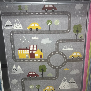 Alfombra de polipropileno tejido moderno reversible Safavieh lavable para interior/exterior para niños y adultos dormitorio/sala de estar uso doméstico - Product Image 1