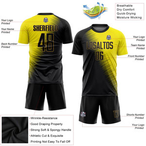 2025 Conjunto de camiseta de club de fútbol transpirable de secado rápido diseño de logotipo personalizable camiseta de fútbol de nueva temporada - Product Image 3