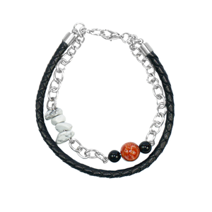 Pulsera Valor b.Essence de beGems, Joyería de Piedras Preciosas para el Coraje y la Confianza, para un Uso Diario Elegante y Fuerza Espiritual - Product Image 6