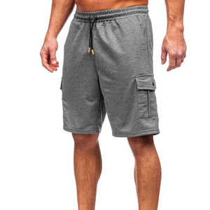 กางเกงขาสั้นระบายอากาศมีกระเป๋าด้านข้างพิมพ์ลายสำหรับผู้ชายชายหาดฤดูร้อน - Product Image 4