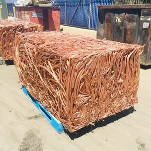 Alambre de cobre puro de alta calidad chatarra 99.9%/99.99% molino baya cobre brillante precio - Product Image 1