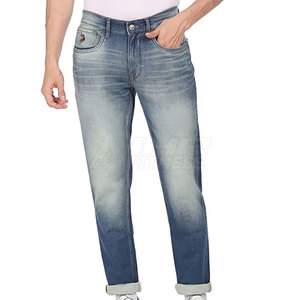 Pantalons de survêtement unisexes de haute qualité, taille mi-haute, best-seller, jeans décontractés pour hommes, tissu en toile, service OEM, imperméable, respirant - Product Image 1