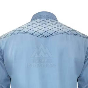 Unique Design Custom Made <b>Men</b> <b>Jeans</b> <b>Shirt</b> New Arrival <b>Men</b> <b>Jeans</b> <b>Shirts</b> Custom Size Quick Dry <b>Men</b> <b>Jeans</b> <b>Shirts</b> - Product Image 6