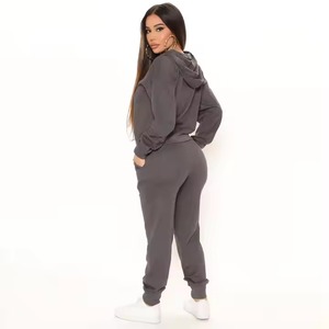Conjunto Deportivo Casual de Maternidad para Mujer, Diseño Sólido y Desgastado, Material Suave y Grueso, Tendencia de Moda 2025 - Product Image 2