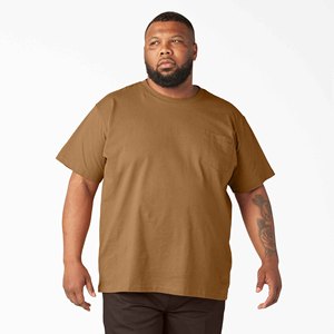 Wholesale Price <b>Men's</b> Regular Fit Cotton T-Shirt With Front Pocket Solid Color Casual O-Neck Short Sleeve Jersey Knitted Tees - Product Image 3
