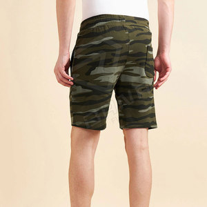 Custom Comfortable <b>Fleece</b> Gym <b>Shorts</b> Cotton Men Elastic <b>Shorts</b> Printed Sweat <b>Fleece</b> <b>Shorts</b> for Men - Product Image 4