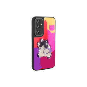 Étui en silicone gaufré lumineux de qualité supérieure pour Samsung Galaxy A34, coque de protection à motif emblématique pour les modèles 7 Plus et 14 Plus - Product Image 5