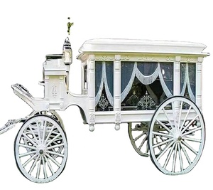 Carroza Fúnebre de Lujo de Acero, Eléctrica y Tirada por Caballos, para Ataúdes - Product Image 1