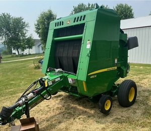 Round Hay <b>Baler</b> Straw John Deeree <b>Baler</b> Machine Farm Machinery. - Product Image 6