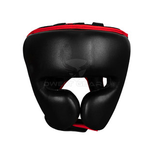 2025 Sport Leather <b>Boxing</b> Helmet Breathable Face Guard with PC Portable Equipment on Sale - Product Image 3