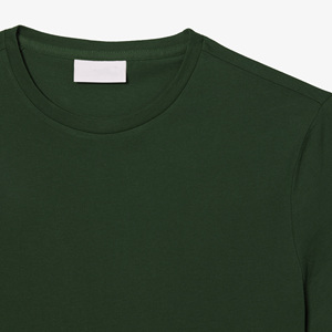 ¡Novedad de 2025! Camisetas de moda para hombre, camisetas más vendidas para hombre, camiseta de Color sólido con cuello redondo en blanco para hombre a la venta - Product Image 4