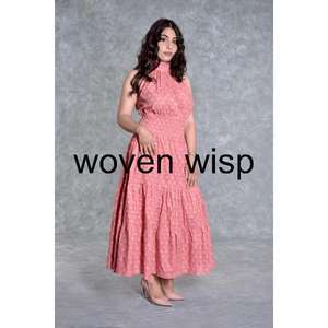 Vestidos casuales para mujer Ropa de fiesta elegante en tallas grandes Vestidos casuales de verano estampados a mano - Product Image 3