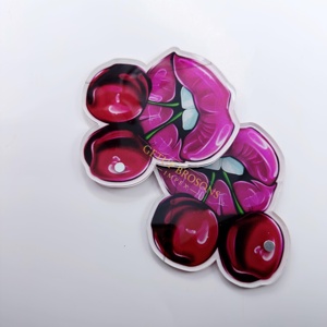 Últimas Novedades: Pinzas Magnéticas de Acrílico Sostenible para Pestañas, con Diseño de Flor Ovalado y Azulejos Personalizados Disponibles - Product Image 1