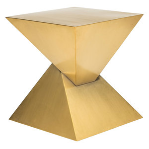 Luxury Design Gold Metal Side <b>Table</b> Wholesale Hot Selling for Bedroom Living Room Office Restaurant Kitchen Home Bulk Quantity - Product Image 2