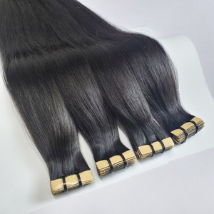 100% Vietnamien Raw Double Dessiné Cheveux Humains Bande Extension De Cheveux Haute Qualité Bande Naturelle Dans L'extension De Cheveux - Product Image 1