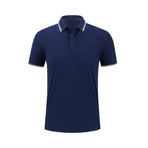 Camiseta de Golf de punto de secado rápido para hombre más vendida, marca personalizada, Color sólido para corte holgado, talla grande, suministro de fábrica en blanco - Product Image 5