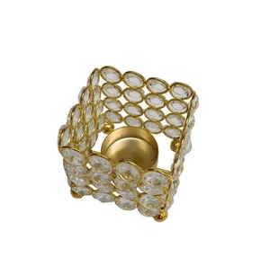 Round Votive Crystal Tea Light Holder Shiny <b>Silver</b> Plating Decorative Dining Table Centerpiece for Sale - Product Image 3