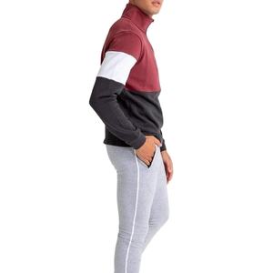 Sweats à capuche et sweat-shirts pour hommes haute qualité décontracté doux surdimensionné hommes Patchwork pulls à capuche Street Wear - Product Image 5
