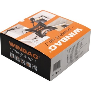 Coussins de montage en plastique noir Winbag 135 kg, lot de 4 par boîte, coussins et positionneurs fonctionnels - Product Image 3