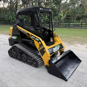 Envío Gratuito, Minicargadora ASV RT25 de 25 hp y 2 Toneladas, Cargadora de Ruedas con Certificación CE y EPA, con Accesorios de Cargadora Frontal - Product Image 1