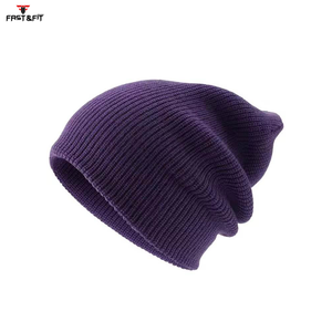 Wholesale Custom Unisex Winter Breathable <b>Waterproof</b> Cotton Fleece Fabric <b>Beanie</b> Hat Multi Color Optional Plain 3D Embroidery - Product Image 3