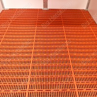 Enclos de sevrage pour porcelets avec porte amovible et plancher en plastique ignifuge pour projets d'élevage porcin, certifié CE