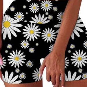 Haute qualité femmes grande taille sport vêtements de sport Logo personnalisé réversible Yoga Fitness entraînement sport soutien-gorge Shorts coton - Product Image 6