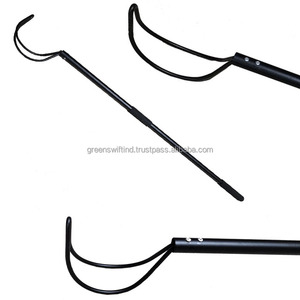 GREEN SWIFT INDUSTRIES Outil à crochets pour serpents 40 pouces Rouge Professionnel Acier inoxydable extra robuste pour jardin - Product Image 3