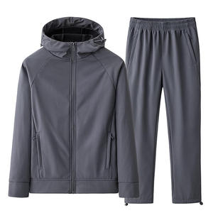Streetwear High Quality Eco-Friendly Plus Size Sportswear Track Suits Active Stretch Breathable Quick Dry Unisex 2-Piece - Product Image 6