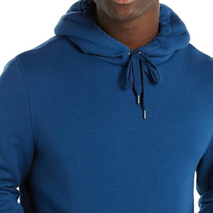 Jersey liso de algodón polar personalizado Slim Fit con capucha para hombres/estilo callejero en blanco liso Casual hombres sudaderas con capucha - Product Image 5