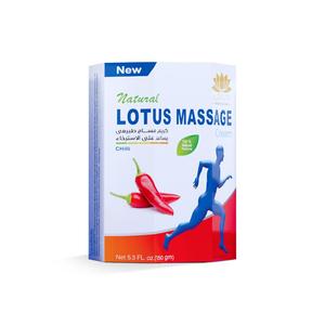 Crema de Masaje Herbal Natural de Chile y Colocintia para Relajación Corporal - Lotus 150g Calmante y Suavizante para Todo Tipo de Piel - Product Image 2