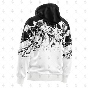 Sweat à capuche pour homme OEM, hiver, 100% coton, uni, teinture unie, coupe ample, poche, tissu léger et respirant, écologique - Product Image 4