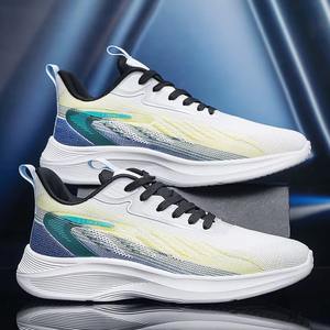 Chaussures de sport pour hommes de haute qualité, chaussures de course décontractées pour les sports de plein air, salle de sport, légères, confortables, en maille, pour le printemps, à porter au quotidien - Product Image 1