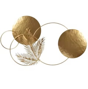 Acentos duraderos, artes montadas en la pared, artesanías de Metal para el hogar, decoración de arte, arte de pared para Hotel, sala de estar, lujo hecho a mano - Product Image 4