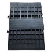 Rampe de câble en caoutchouc PVC industriel à 5 canaux conforme à la norme ADA