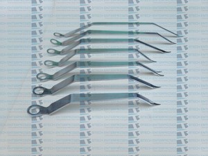 Retractor Acetabular de Doble Curvatura Hohmann para Cirugía Total de Cadera Mínimamente Invasiva - Product Image 4