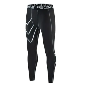 Leggings personnalisés en sublimation en gros, leggings de compression pour hommes, BJJ, MMA, Jujitsu, sports, spats 2026 - Product Image 4