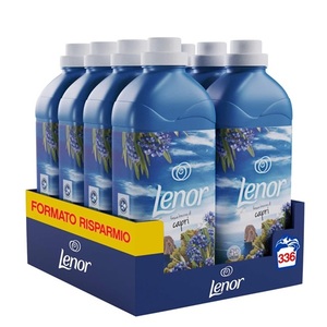 Adoucissant textile liquide Lenor Capri Eco-Friendly 336 Atmospheres Format Maxi 8x42 Lavages Original - Product Image 1