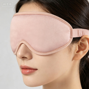 Masque de sommeil 3D ajustable, léger, respirant, doux et confortable, occultant à 100 %, pour adultes - Product Image 6