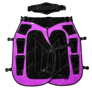 Vente en gros de ferraille pour chevaux Tablier de maréchal-ferrant multi-poches en toile de cuir avec rembourrage en mousse Ceinture réglable pour différentes tailles de corps - Product Image 1