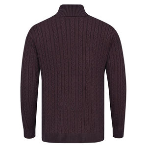 2024 hommes personnalisé respirant pull pull nouveau Design de mode col rond hiver tricots - Product Image 4