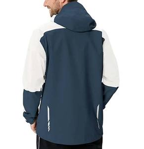 เสื้อแจ็คเก็ตกันฝนแบบซิป ผ้าแคนวาสเคลือบกันลม กันฝน ราคาประหยัด พร้อมปลายแขนปรับได้ - Product Image 4