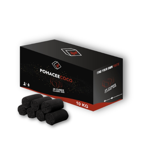 Charbon à chicha à faible humidité, en noix de coco, 100% naturel, faible teneur en cendres, sans goût, échantillon gratuit - Product Image 1