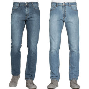 Jeans skinny de couleur unie pour hommes, pantalons jeans de qualité supérieure pour hommes à prix raisonnable - Product Image 1