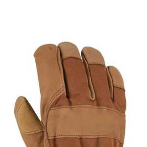 Gants de gréeur en cuir de vachette de haute qualité manchette de sécurité de Construction industrielle ignifuge nouvelle arrivée gants de travail - Product Image 5